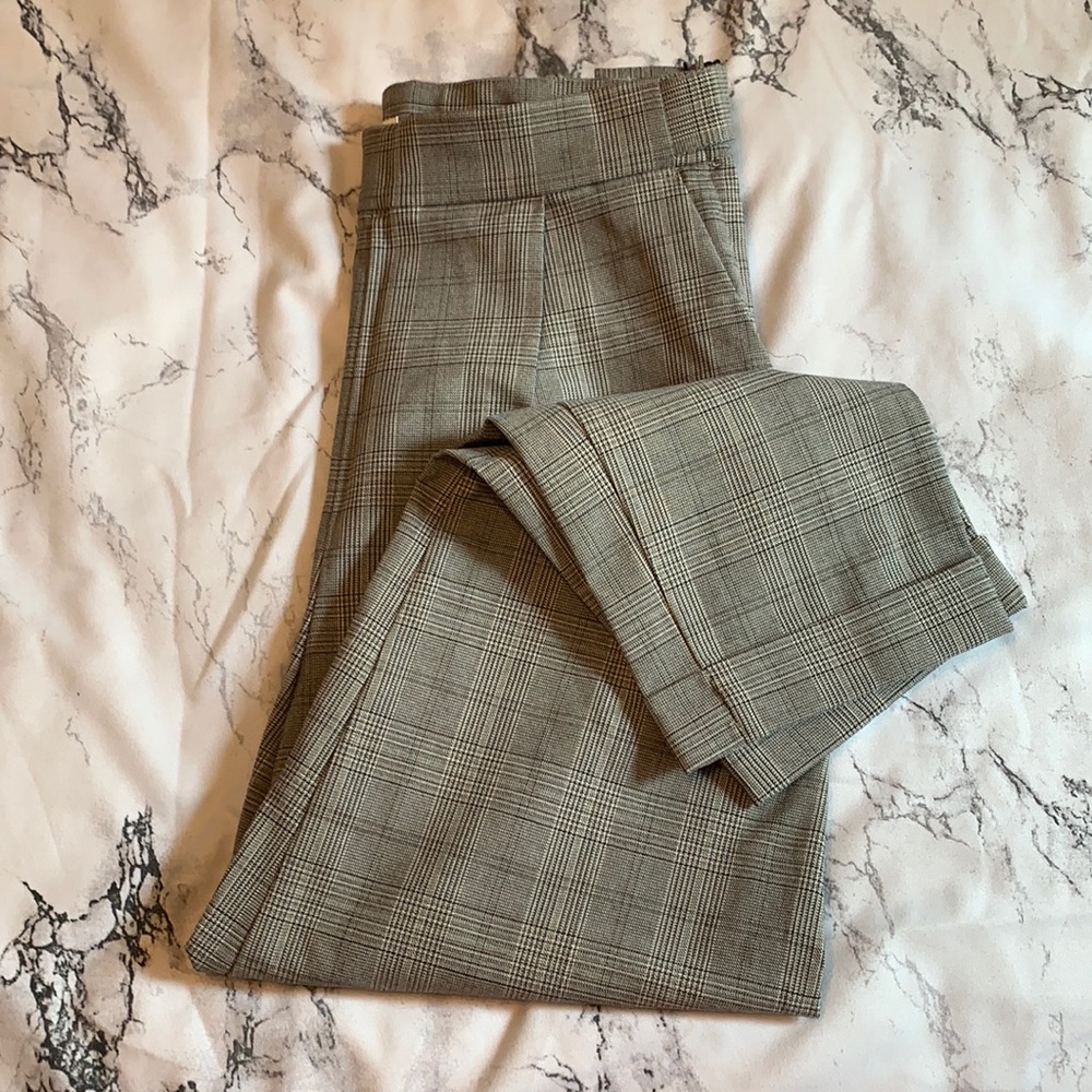 h&m HighWaist Tapered Leg Ankle Length Trouser